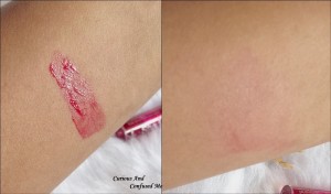 TheBalm Stainiac Lip and Cheek Stain review India theBalm review Indian beauty blog dusky blogger TheBalm stain on dusky skin TheBalm Stainiac Lip and Cheek Stain swatch