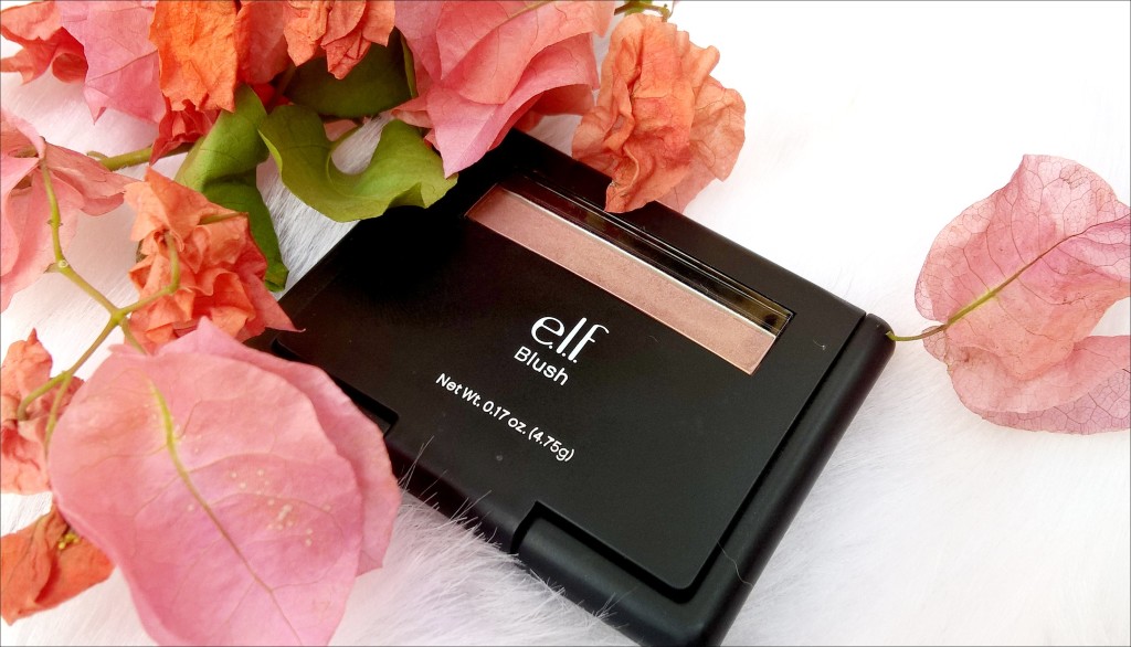 ELF Studio Blush Mellow Mauve review ELF Studio Blush Mellow Mauve swatch ELF Studio Blush Mellow Mauve ELF Studio Blush review neutral blush Indian beauty blog Dusky Indian blogger ELF 