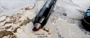 Maybelline Color Tattoo Concentrated Crayon in Charcoal Chrome review Maybelline Color Tattoo Concentrated Crayon review Maybelline eyeshadow review Dusky indian blogger Beauty blog India Budget makeup review Maybelline Color Tattoo Concentrated Crayon in Charcoal Chrome swatch