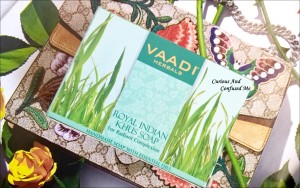 Vaadi Herbals Royal Indian Khus Soap Review Vaadi Herbals Royal Indian Khus Soap Vaadi soap review Vaadi review online India beauty blogger Vaadi soap price 