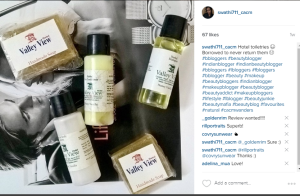 I am insane. I stole hotel toiletries and put a proof in insta :D Also check out GoldenRim blog your skincare Dose!!