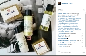 I am insane. I stole hotel toiletries and put a proof in insta :D Also check out GoldenRim blog your skincare Dose!! 