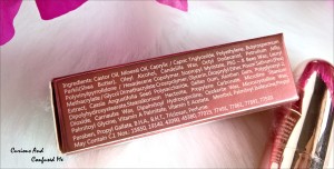 Chambor Orosa Lip Perfection Lipstick in Berry Crush 553 review Chambor Orosa Lipstick Berry Crush review Chambor Orosa Lipstick Review Chambor Pink lipstick review Dusky Indian blogger Indian beauty blog Lipstick for Dusky Skin 