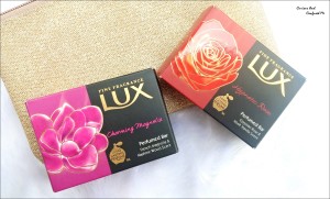 Lux Charming magnolia and Hypnotic Rose soaps review, Lux soap review, Lux Fine fragrance soaps review 