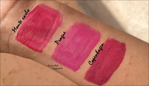 NYX Soft Matte Lip Cream Prague Monte carlo Copenhagen swatches review, Miss claire 10 dupe in Nyx, Nyx soft matte lip cream review, Nyx matte lipcream review, NYX Soft Matte Lip Cream Prague Monte carlo Copenhagen swatches India.