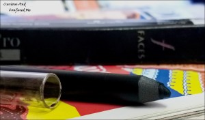 Faces Ultime Pro Intense Gel Kajal review, New Faces Ultime Pro Intense Gel Kajal review, Faces Gel kajal review, new faces kajal review, Jet black in india review swatch, Faces kajal swatch