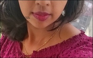 Nykaa So Matte! lipstick Wicked Wine review, Nykaa matte lipstick wicked wine review, Nykaa matte lipstick review, Nykaa matte lipstick wicked wine swatch, Nykaa Marron lipstick review,Nykaa matte lipstick, Affordable lipstick in India, Lipstick matching ethnic dresses, Marron lipstick for Indian skin 