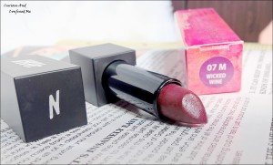 Nykaa So Matte! lipstick Wicked Wine review, Nykaa matte lipstick wicked wine review, Nykaa matte lipstick review, Nykaa matte lipstick wicked wine swatch, Nykaa Marron lipstick review,Nykaa matte lipstick, Affordable lipstick in India, Lipstick matching ethnic dresses, Marron lipstick for Indian skin 