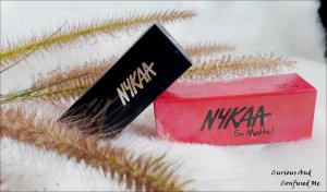 Nykaa So Matte Fall Winter Lipstick Hot Shot Espresso 19M review, Nykaa So Matte Fall Winter Lipstick Hot Shot Espresso 19M swatch, Nykaa matte lipstick review, Nykaa So Matte Fall Winter Lipstick brown review swatch, Best lipstick in India, Affordable lipstick in India, Orange brown lipstick for indian skin, Best lipstick for indian skin, Best mangalore beauty blogger
