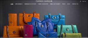 alligator belt, exotic purses, Farbod Barsum Handbags