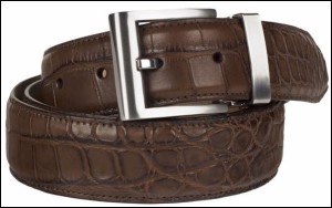 alligator belt, exotic purses, Farbod Barsum Handbags