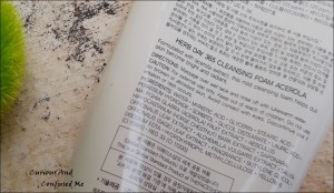 The Face Shop Herb Day 365 Cleansing Foam Acerola, The Face Shop Herb Day 365 Cleansing Foam Acerola Ingredient, The Face Shop Herb Day 365 Cleansing Foam Acerola review, The Face Shop Cleansing Foam Acerola review, The Face Shop Cleansing foam review, The Face Shop Cleansing foam price, The Face Shop products review, Korean products review