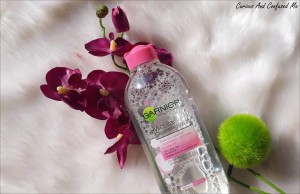 Garnier Micellar Cleansing Water Review, Garnier Micellar Cleansing Water, Garnier Micellar, Micellar Cleansing Water review, Makeup remover india, Gentle makeup remover India, makeup remover for sensitive skin, Garnier Micellar Cleansing Water Ingredients