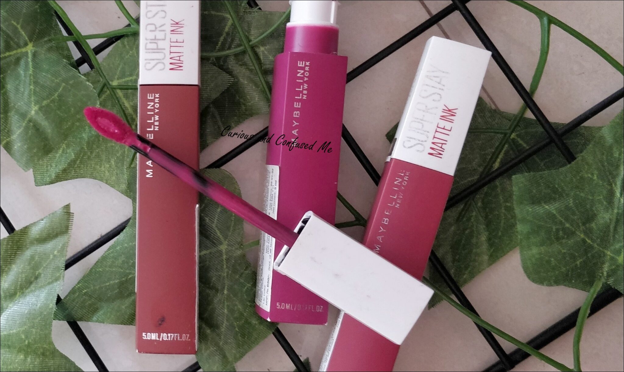 Maybelline New York Super Stay Matte Ink Liquid Lipstick, Maybelline New York Super Stay Matte Ink Liquid Lipstick review, Maybelline Matte Ink Liquid Lipstick review, Maybelline New York Super Stay Matte Ink Liquid Lipstick swatch, Maybelline Ruler, Maybelline Seeker, Maybelline Artist