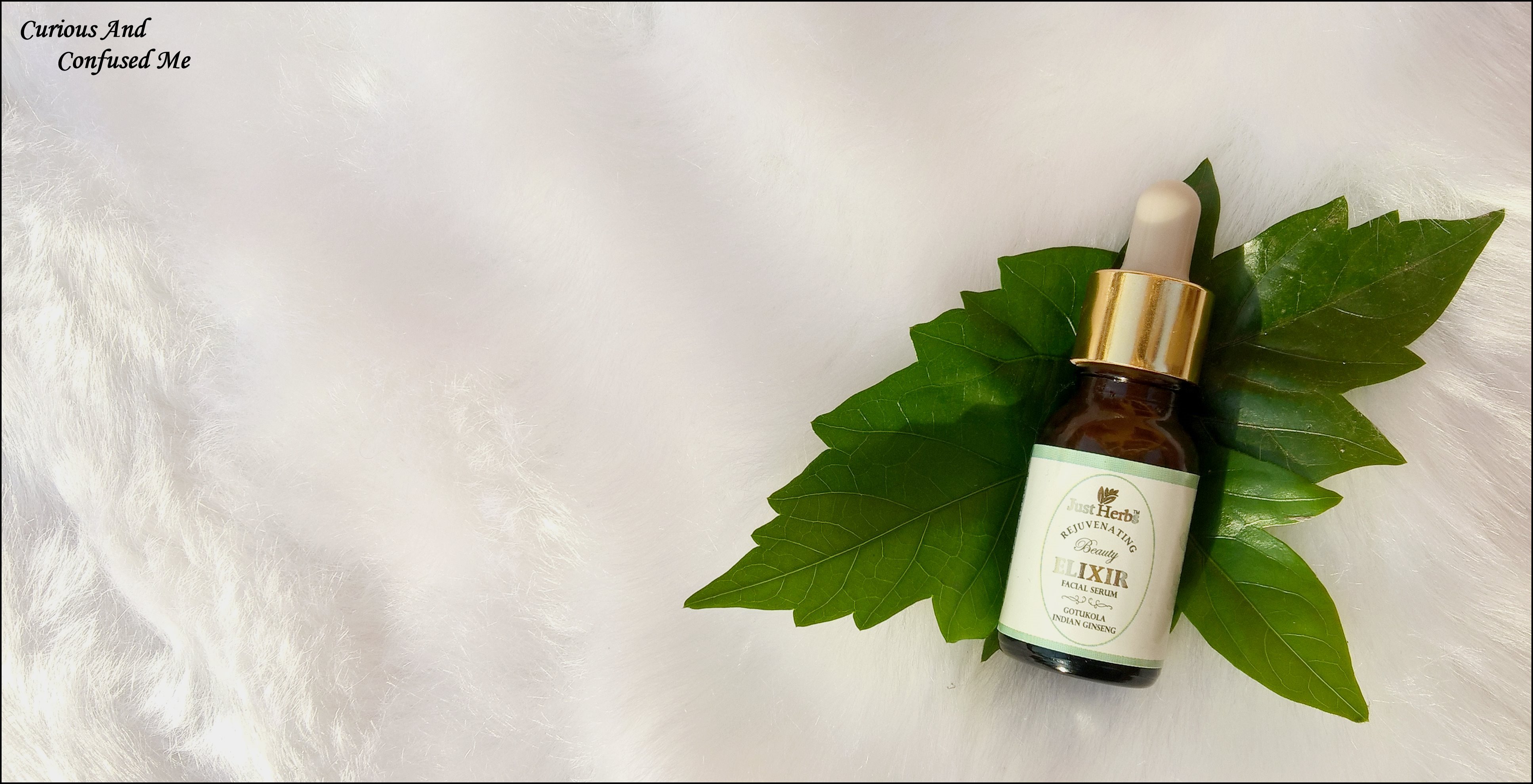 Just Herbs Rejuvenating Beauty Elixir Facial Serum : Review