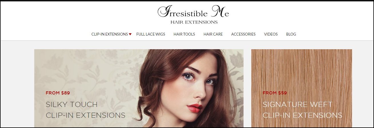 Irresistible me Hair extensions !!