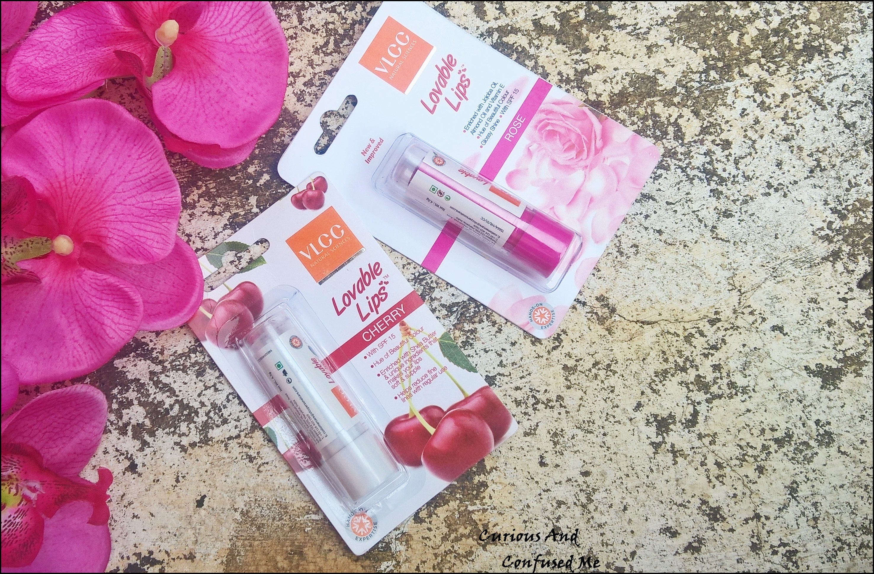 VLCC Lovable Lips Lip Balm Rose and Cherry: Review, swatch