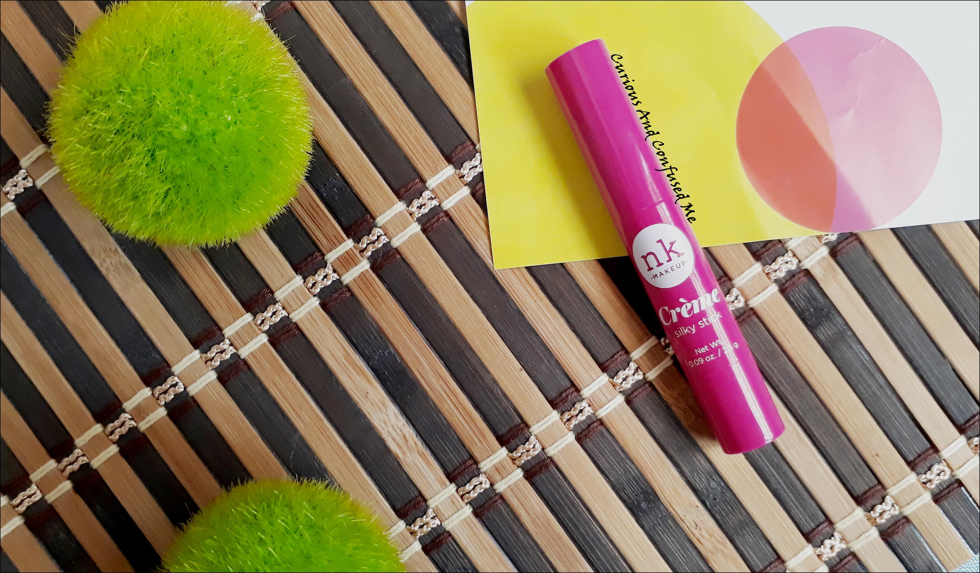 Nicka K Silky Cream Stick Razzmatazz : Review, swatch