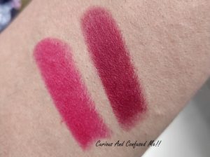 POSE HD LIPSTICK review, MyGlamm POSE HD LIPSTICK review, MyGlamm lipstick review, MyGlamm POSE HD LIPSTICK Raspberyy, MyGlamm POSE HD LIPSTICK Merlot, Lipsticks for Dusky skintone