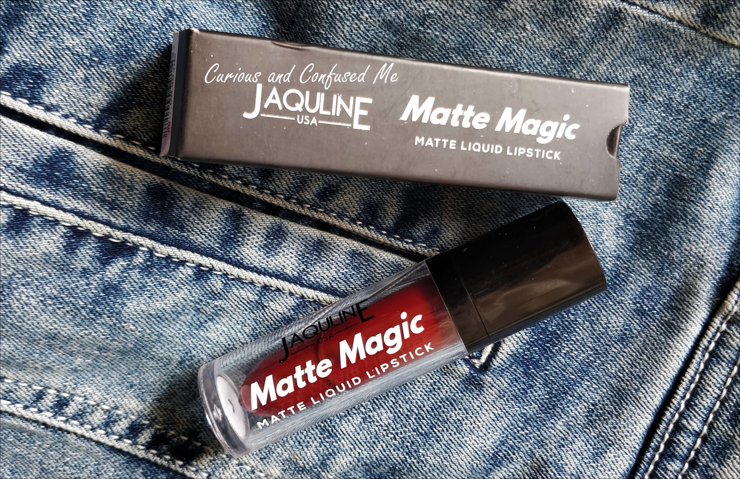 Jaquline USA Matte Magic Liquid Lipstick Wreckless review