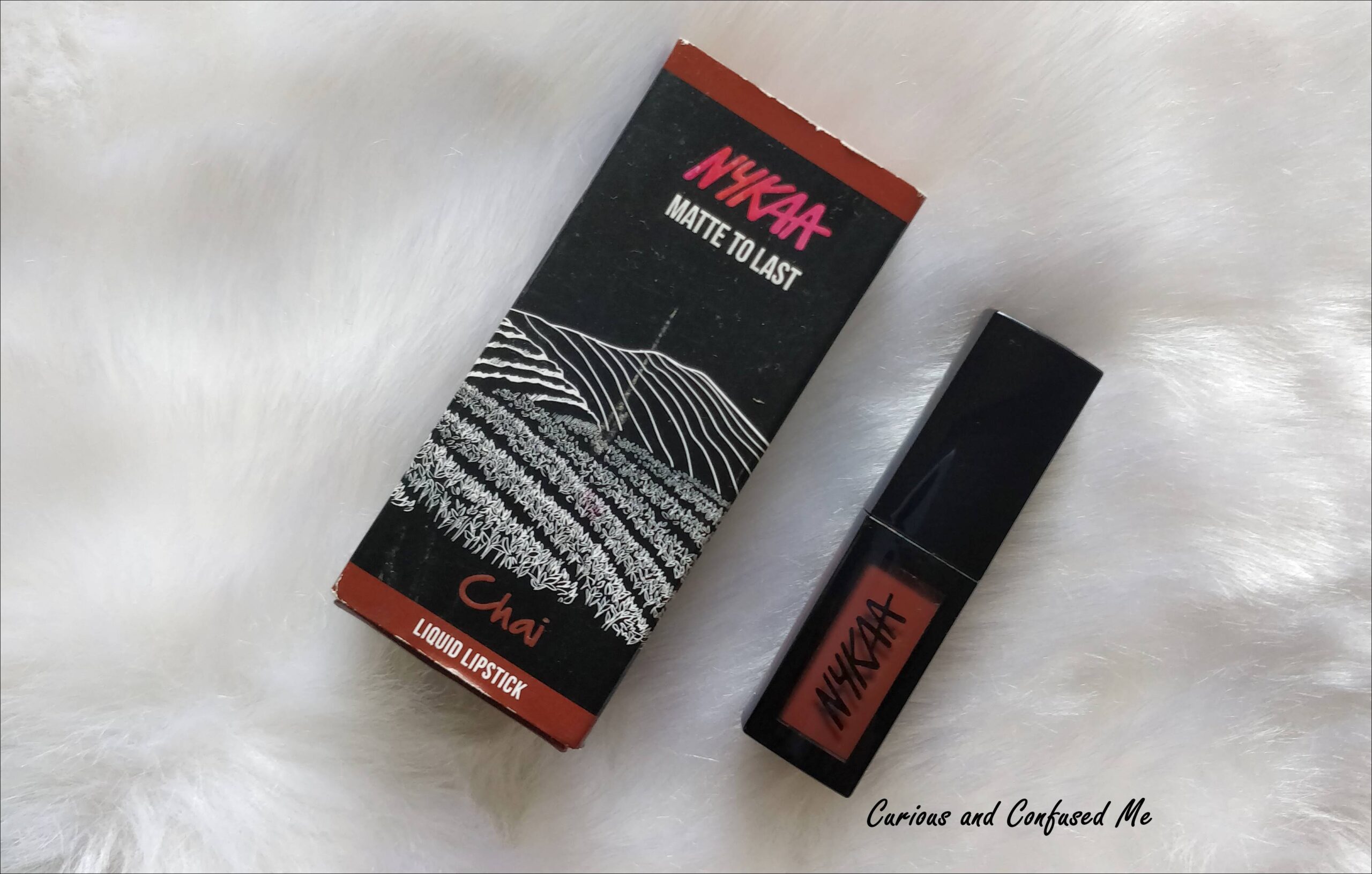Nykaa Matte To Last! Liquid Lipstick Chai review