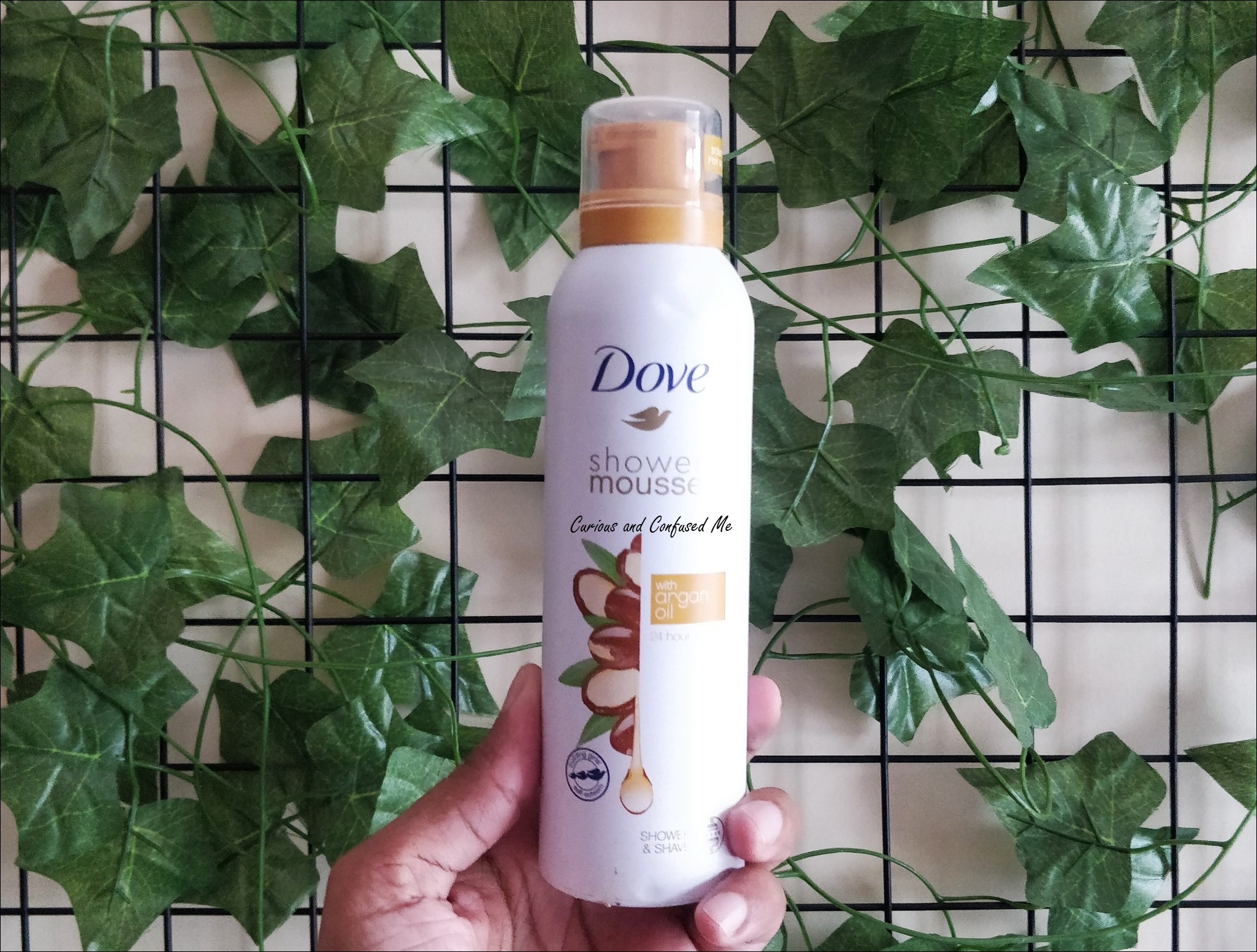 Dove Shower Mousse with Argan Oil